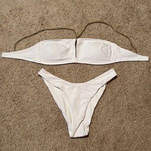 NEVER WORN Aerie White Bikini 🤍